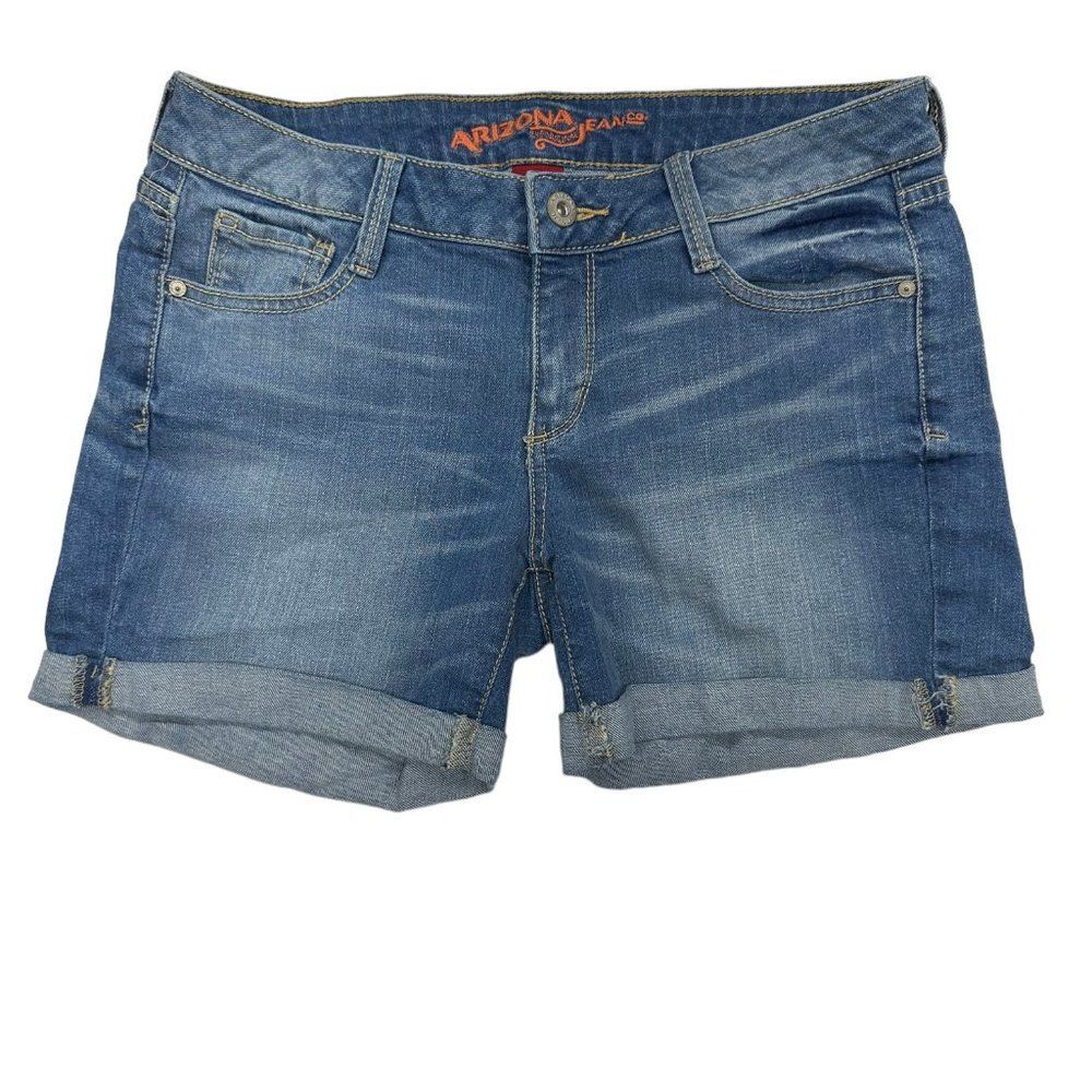 Arizona Jeans Cuffed Denim Shorts (5)